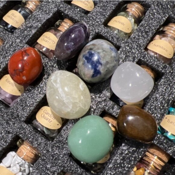 55 Piece Crystal High Quality Collection Gemstone Set - Picture 17 of 17